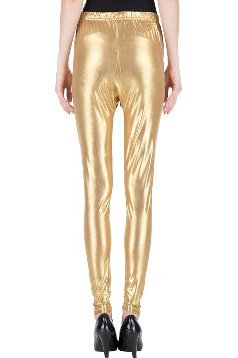 Buy Gold Leggings for Women by DREAM & DZIRE Online | Ajio.com