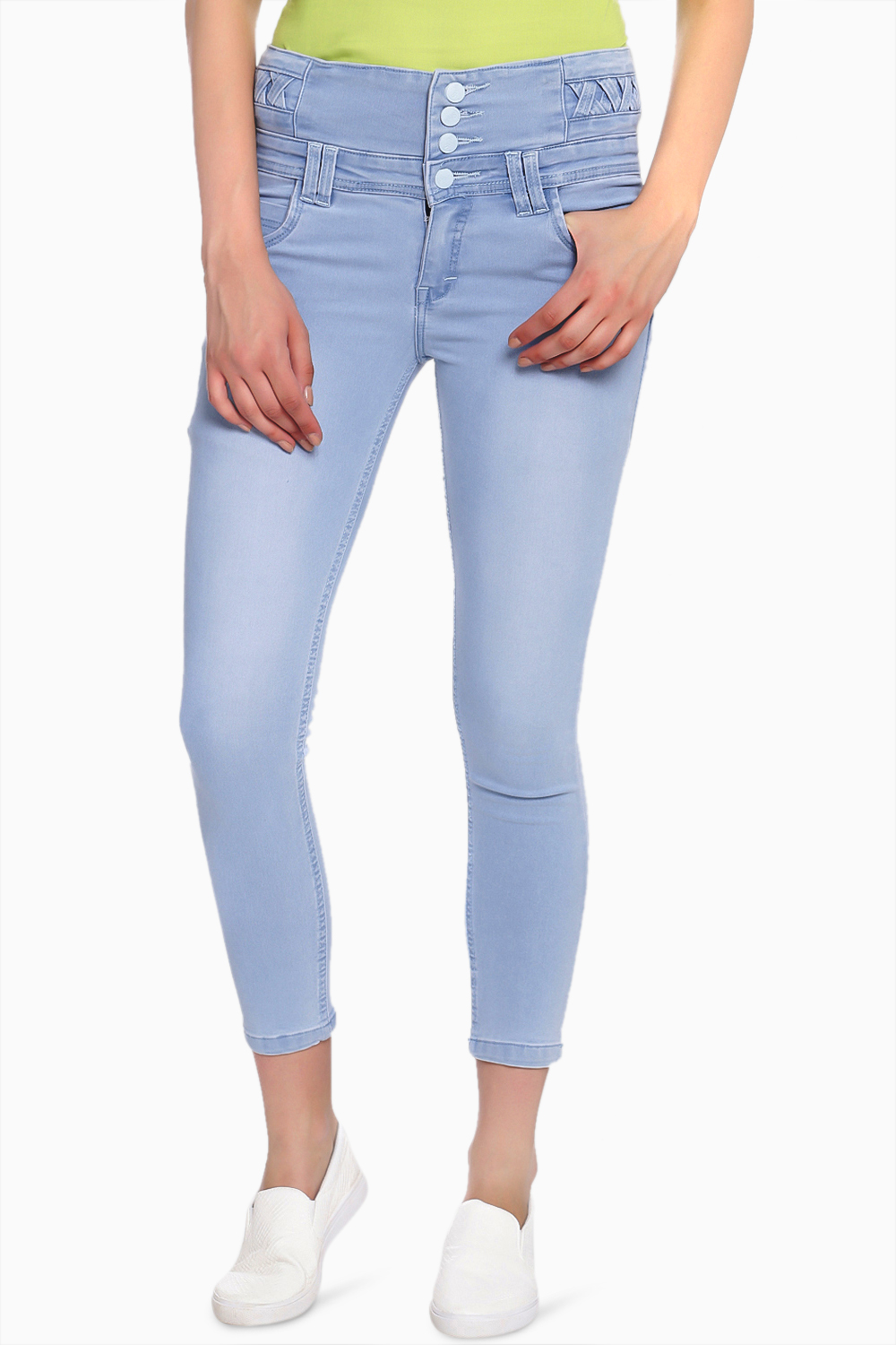 Broadstar Light Blue Denim Jeans - Buy Broadstar Light Blue Denim